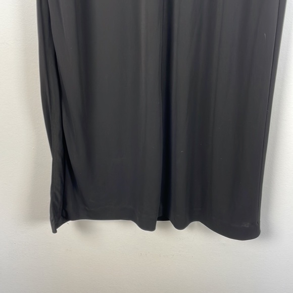 Lauren Ralph Lauren chocker neck open back hidden zip closure maxi gown Size 16 - Picture 6 of 9